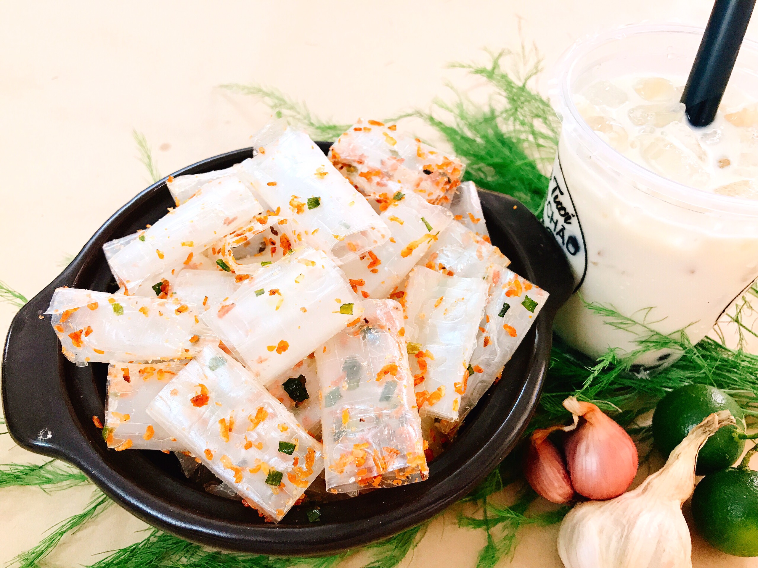 bánh tráng trộn Tây Ninh Tanisa cuộn tôm hành 80gr