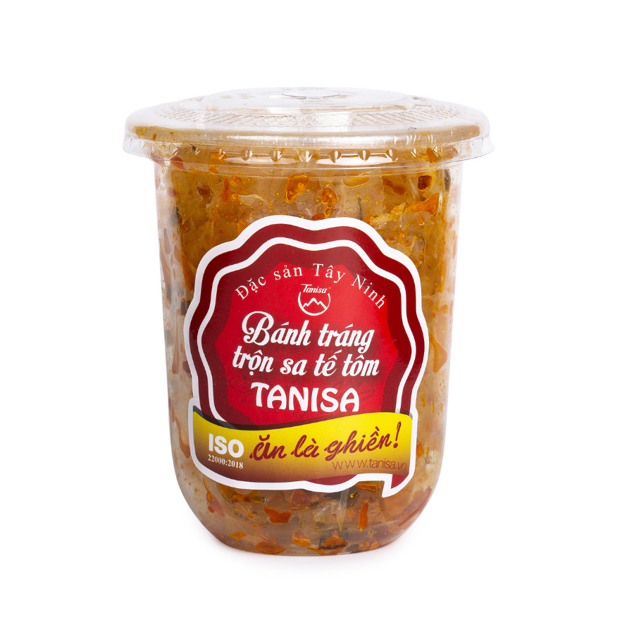 Bánh tráng trộn sate tôm 35gr